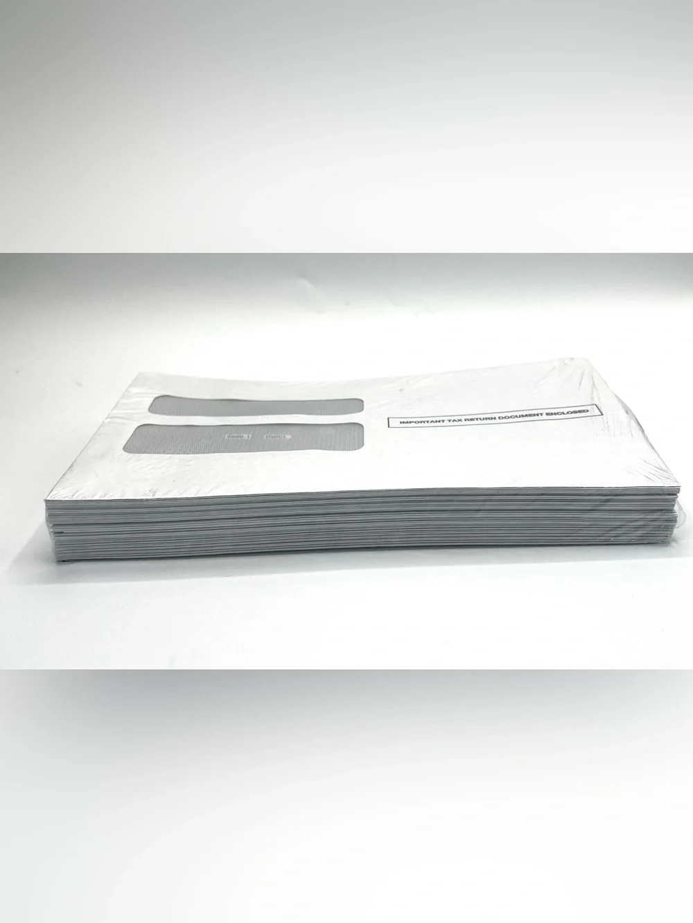 ComplyRight Moistenable Glue Security Tinted Double-Window Tax Envelopes 50 pack